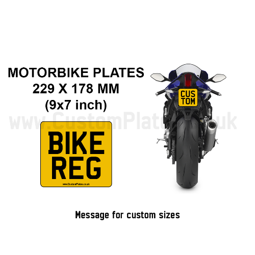 MOTORBIKE 2D PLATES