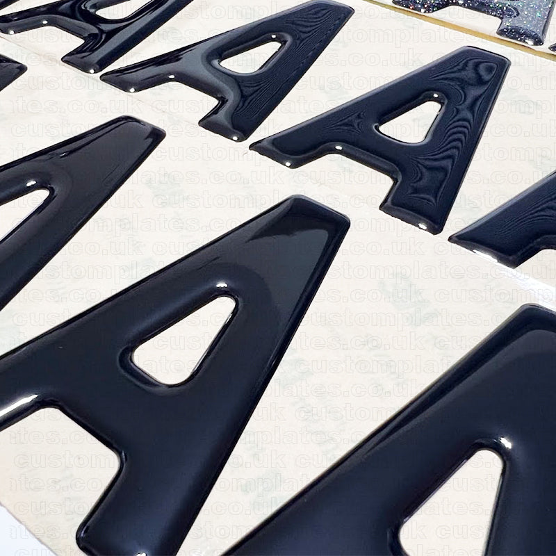 Car 4D Gel Coloured Plates