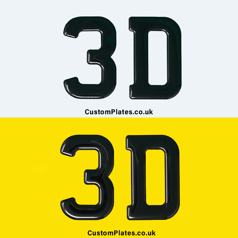 CAR 3D PLATES