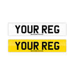 CAR STANDARD 2D FRONT AND REAR PLATES