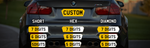Car 3D Gel Plates