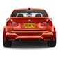 Car 3D Carbon Plates