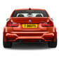 Car 3D Carbon Plates