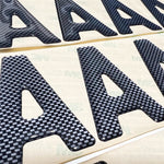 Car 3D Carbon Plates